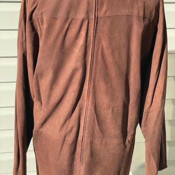 Noviello-Bloom Vintage Women’s Suede Tunic Top Size 8 - Picture 11 of 12